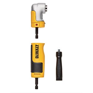 $19.98: DEWALT FLEXTORQ Right Angle Drill Adapter, 2-in-1 Attachment for Impact Driver (DWAMRAFT) at Amazon