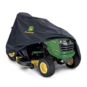 Select Home Depot: John Deere Deluxe Riding Mower Cover $16.24