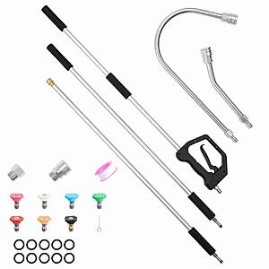 VEVOR 9 FT Pressure Washer Telescoping Wand $44.75 + Free Shipping