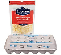 Lucerne 18ct Large Eggs or Cheese 6-8oz/ 8oz Cream Cheese - Just $1.47 each for Randall /Tom Thumb /Safeway /Albertsons loyalty members $0.03 YMMV