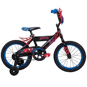 Huffy Marvel Spider-Man Kids' Bike - 16" Wheels - Training Wheels - Black $71.99