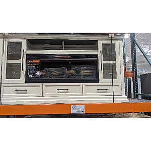 Tresanti Juliette 75” Console with Electric Fireplace