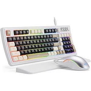 $16.79* | SABLUTE RGB Backlit Gaming Keyboard & Mouse Combo w/ Wrist Rest at Amazon