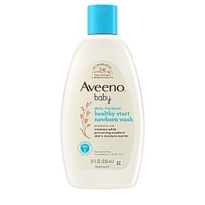 8-Oz Aveeno Baby Healthy Start Nourishing Newborn Wash $3.85 w/ S&S + Free Shipping w/ Prime or on $35+