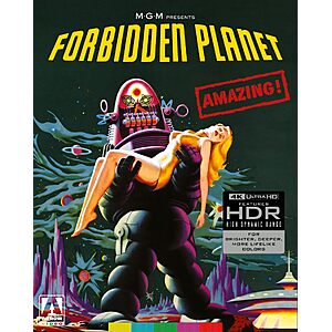 Forbidden Planet [Limited Edition] [4K Ultra HD] $31.99 Amazon.com