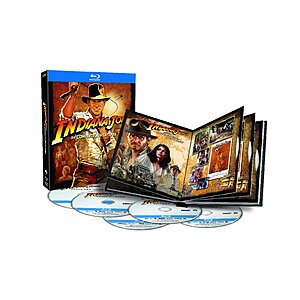 Indiana Jones: The Complete Adventures (Raiders of the Lost Ark / Temple of Doom / Last Crusade / Kingdom of the Crystal Skull) [Blu-ray] $20.99 Amazon.com