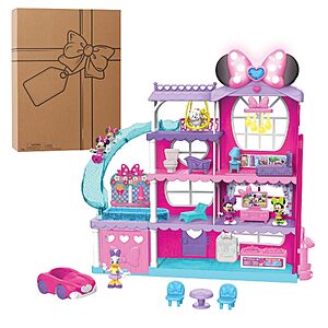 21-Piece Just Play Disney Junior Minnie Mouse Ultimate Mansion 4-Story Dollhouse Playset $37.57 + Free Shipping