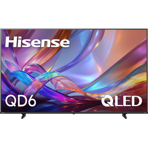 Hisense 75" Class QD6 Hi-QLED Series 4K UHD Smart Roku TV (2026) $499.99