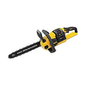 DEWALT DCCS670X1 FLEXVOLT 60V MAX Brushless Chainsaw Kit w/ 3.0 Ah Battery + Charger $230.99 & More + Free S&H w /Prime