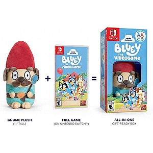 $19.99: Bluey Gnome Plush Bundle Amazon Exclusive at Woot!