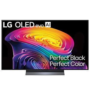 LG - 48" Class C6 OLED evo AI 4K Smart webOS TV with Perfect Black, Perfect Color and Brightness Booster (2026) $999.99 Bestbuy .com