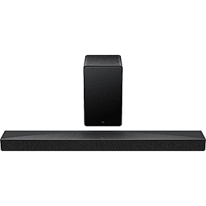 TCL - Q Class Q65H 5.1 Channel Soundbar with Dolby Atmos, Ray Danz Technology, and Wireless Subwoofer - Black $249.99 Bestbuy.com