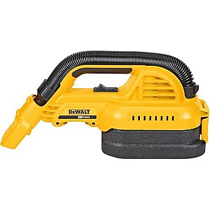 $70.49: DEWALT DCV517B 20V MAX Hand Vacuum, Cordless, for Wet or Dry Surfaces, 1/2-Gallon Tank at Woot!