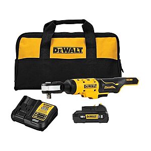 $122.24: DEWALT DCF503GG1 XTREME™ 12V MAX* Brushless 3/8 in. Ratchet Kit at Woot!