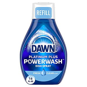 Dawn Powerwash Spray Refill, Dish Soap, Dishwashing Liquid, Fresh, 1 Refill $3.94 + $2 Walmart Cash