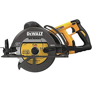 $183.74: DEWALT DCS577B FLEXVOLT 60V MAX Circular Saw for Framing, 7-1/4-Inch, Tool Only at Woot!