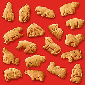 $21.85 or less S&S Clip Q BARNUM'S Original Animal Crackers, Bulk Kids Snacks, 12 - 2.13 oz Boxes