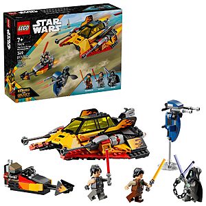 349-Piece LEGO Star Wars: 2 in 1 Rebuild The Galaxy The Force Burner Snowspeeder Building Set w/ 3 Minifigures $39.99 + Free Shipping