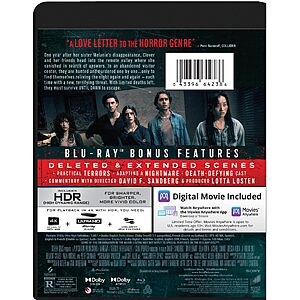 Until Dawn - 4K + Blu-ray + Digital $19.59 Amazon.com