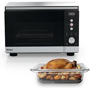 $349.99* | Ninja Crispi Microwave & Air Fryer with FusionCrisp, Silver, MW101 at Amazon