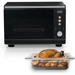 $349.99* | Ninja Crispi Microwave & Air Fryer, FusionCrisp, 14-in-1, Black, MW101BK1 at Amazon