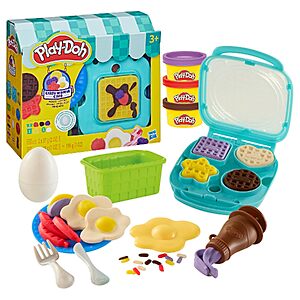 Play-Doh Crazy Waffle Cafe Kids Playset w/ 8 Accessories $7.49 + Free Shipping w/ Prime or on $35+