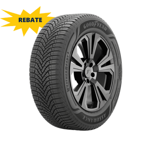 $211.98 Walmart by M&B Tire Goodyear Assurance WeatherReady 2 All Weather 225/60R18 104H XL Passenger Tire + rebate on 4