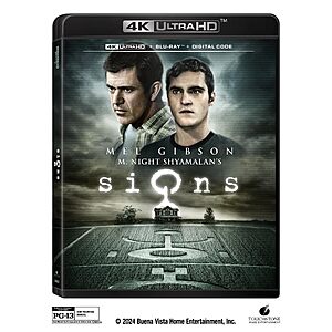 Signs [4K UHD] $23.99 Amazon.com