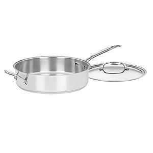 5.5-Quart Cuisinart Chef's Classic Stainless Steel Saute Pan $42.48 + Free Shipping on $49+