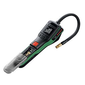 $39.98, Lowe's, Bosch 4V USB Rechargeable tools, inflator, nylon tile brush, screwdriver