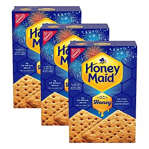 3-Pack 14.4-Oz Honey Maid Original Graham Crackers $6.74 + Free Shipping w/ Prime or on $35+