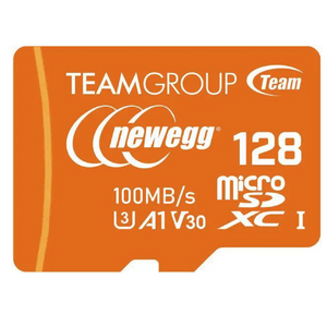 Team Newegg 128GB microSDXC A1 Card Model TUSDX128GIV30A172 $12