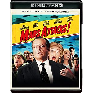 $14.99* | Mars Attacks! (4K Ultra HD + Digital) at Amazon