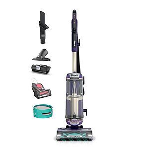 Shark PowerDetect Upright Vacuum, HEPA Filter, Lift-Away, Eggplant, AZ4002 | DuoClean Detect, Dirt, Edge, Floor & Direction Sensors $369.99