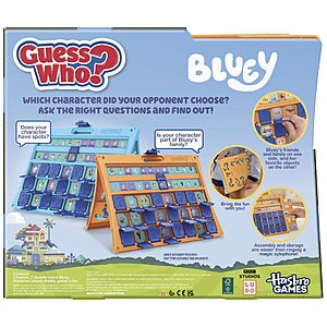 $12.12 AMAZON Hasbro Gaming Guess Who? Bluey Edition Game | Bluey Characters and Objects Ages 6+