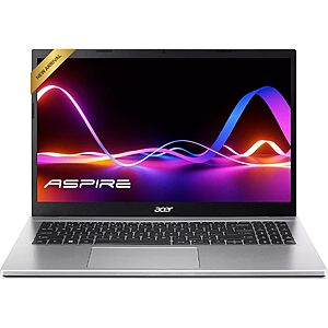Acer Aspire 3, 15.6" Touchscreen Laptop, 16GB DDR5 RAM, 512GB SSD, Ryzen 5 | FHD (1920 x 1080) Display, 2026 Edition, Wi-Fi 6, Windows 11, Office 365 for Web $589.97