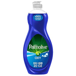 Palmolive Fresh Ultra Oxy Liquid Dish Soaps - 20 fl oz: Cleaner, Removes Grease, For Food Preparation Surfaces $1.29