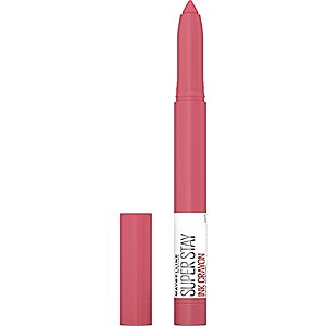 [SnS] $6.17* | Maybelline Super Stay Ink Crayon Matte Longwear Lipstick Makeup at Amazon