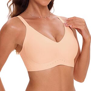 COCOMARTS Jelly Bras for Women No Underwire Push Up Bra Nude $9.99 AC