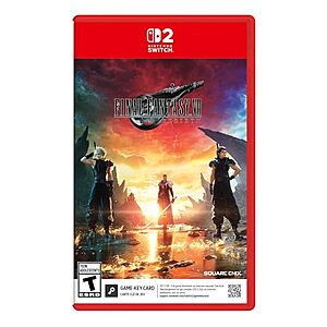 $34.99* | Final Fantasy VII Rebirth (Nintendo Switch 2) at Amazon