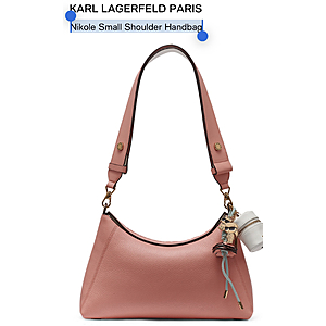 KARL LAGERFELD PARIS ( Nikole Small Shoulder Handbag)