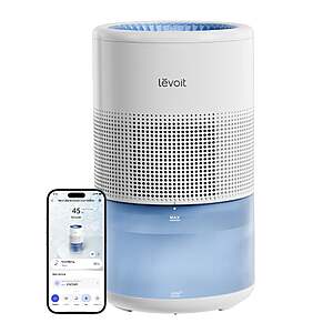 Levoit Superior Studio Smart Evaporative Humidifier, Mist-Free, Tap-Water Friendly, 40h Runtime, w. Code 10SEYMA $113.4