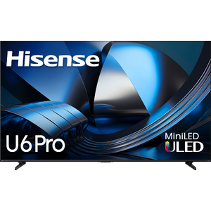 Hisense 65" Class U6 Pro MiniLED QLED UHD 4K HDR Glare-Free Smart Fire TV with Alexa+ (2026) $699.99