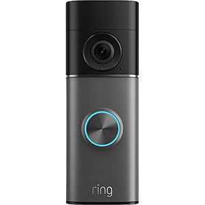 Ring - Battery Doorbell Pro, Retinal 4K with wide-angle video, 10x Zoom, Night Vision, and Quick Release Ultra Battery - Deep Silver $199.99 Bestbuy.com