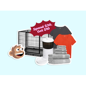 Woot! Amazon Basics & Essentials: Extra Savings $10 Off $30+ + Free S&H w/ Prime
