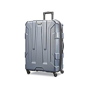Samsonite Centric Hardside Expandable Luggage with Spinner Wheels, Blue Slate, Checked-Large 28-Inch $79.99