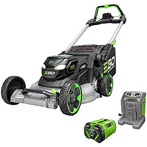$909* | EGO POWER+ Electric Lawn Mower, Includes 56V 10.0Ah Battery and Charger - LM2206SP at Amazon
