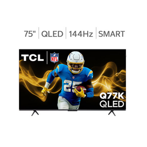 TCL 75" Class - Q77K Series - 4K UHD QLED Smart TV - Allstate 3-Year Protection Plan Bundle Included for 5 Years of Total Coverage* $399.97