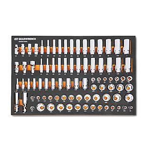 GEARWRENCH 85 Piece 3/8” Drive Master SAE Socket Set | GWMSSKT38SAE $169.99
