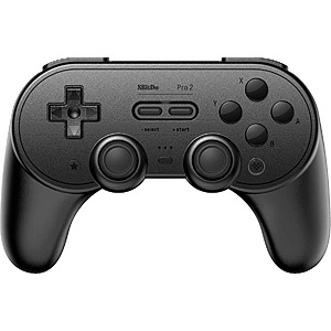 8Bitdo Pro 2 Bluetooth Controller for Switch, Windows, macOS, Android, and Steam Deck (Black) - $37.99 @ Best Buy